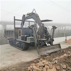 江西鑫塔建筑工地用随车挖掘机 吊挖装载一体机现货供应