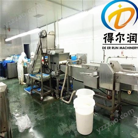 得尔润机械小酥肉生产线 香辣翅根裹粉油炸机 提供专业设备及生产方案