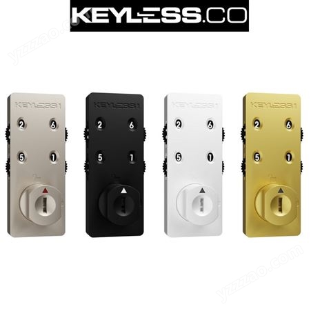 KEYLESS1储物柜门锁KeylessCo无钥匙组合锁挂锁搭扣锁