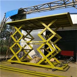 济舜3吨厂房简易地坑升降机 固定链条式升降机 升降机械厂家定制