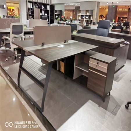 简约钢架工位桌 员工职员电脑桌 办公桌 旭峰家具 现货供应