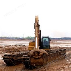 深水水上挖掘机水陆两用挖掘机河道清淤挖掘机河道保洁挖掘机