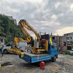 青海海北高速公路绿篱修剪机 液压绿篱修剪机保证作业安全