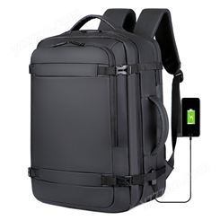 新款大容量双肩包 户外旅行牛津布学生男女多功能usb电脑背包