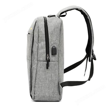 定制韩版双肩包刺绣三件套学生书包户外旅行背包男士小米背包