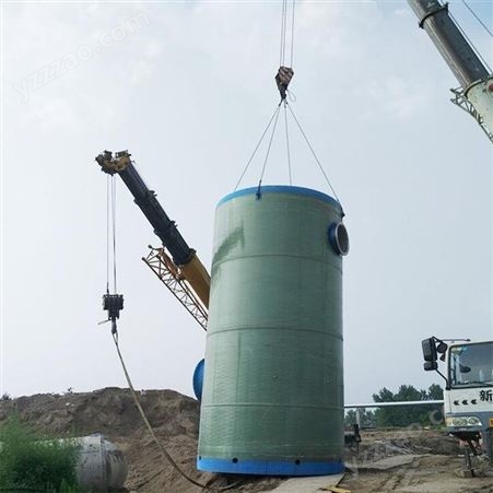 一体化雨水泵站 中禹水务 ZY-53 污水处理泵站 功率0.8kW