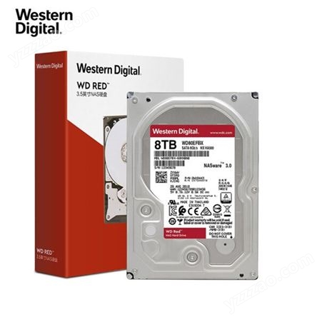 西部数据红盘8T 个人云 企业网络储存 NAS机械硬盘