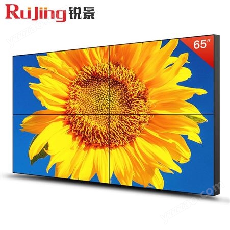 RJ-X6065英寸液晶拼接屏幕展厅KTV无缝窄边电视墙  支持定制