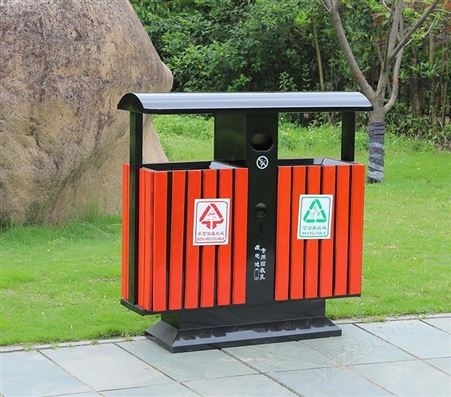 新疆户外垃圾桶 不锈钢分类果皮箱 室外公园景区小区大号环卫垃圾箱商用