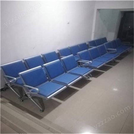 重庆排椅三人位不锈钢连排候诊椅输液椅等候椅加固加厚公共座椅机场椅