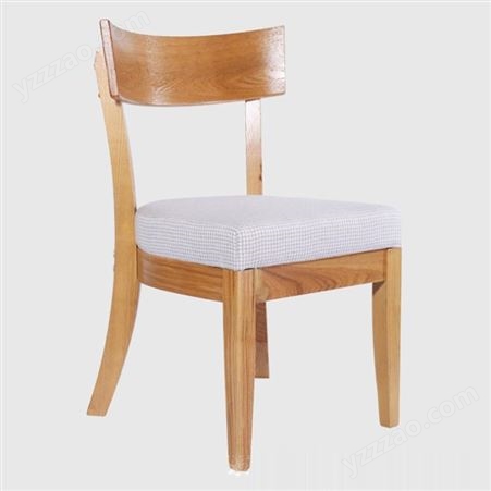 宝安休闲奶茶店实木餐椅|CY-1765白蜡木椅子|餐厅家具桌椅家具厂众美德