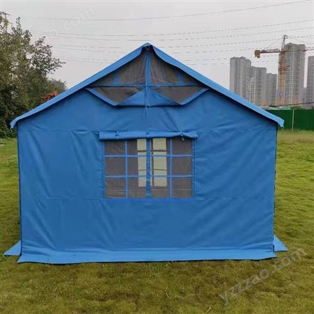 消防帐篷 充气逃生 大型洗浴帐篷 防雨防水 防寒保暖材质 蓝色