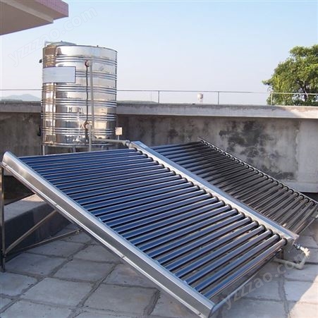 厂家太阳能大型热水工程 太阳能工程联箱 太阳能集热工程热水系统