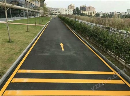 揭阳道路减速带标线 厂区道路标线施工