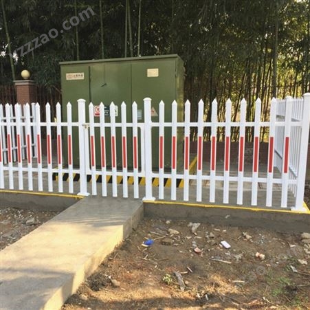 萍乡 pvc塑钢草坪护栏 别墅 路边小区绿化带栅栏户外塑料 护栏