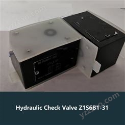 Hydraulic check Valve Z1S6B1-31止回阀