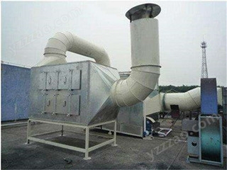 华康中天活性炭废气吸附塔设备正常运转