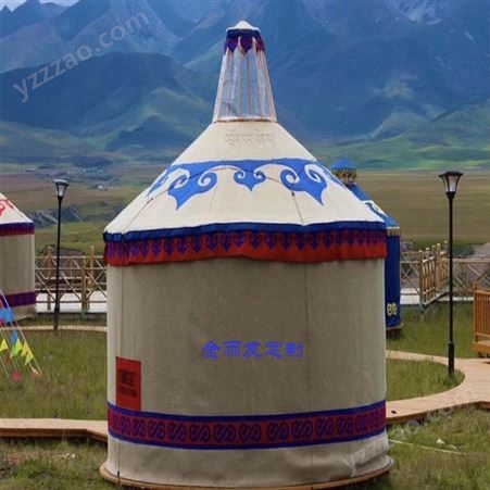 蒙古包价位 金雨发打造各种规格的餐饮帐篷 民族风格生意好