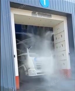 全封闭工程车辆自动洗车设备 高压冲洗车机煤矿龙门式洗车台