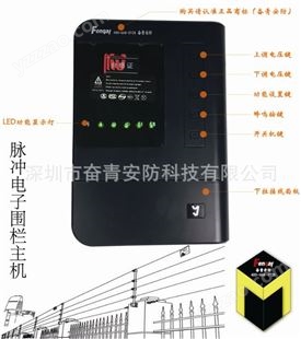 [经济型]高压脉冲电子围栏主机 电子围墙多功能智能防盗主机