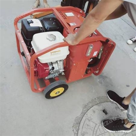液压动力站 小型液压泵站 中拓 移动式方便携带 机械溢流阀