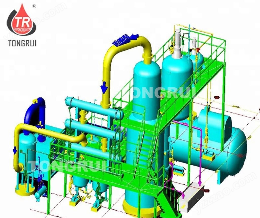 high profit waste motor oil distillation plant