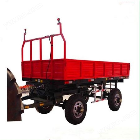 定做7C-5型拖拉机牵引式农用拖车 自卸拖斗 各种尺寸粮食运输车