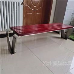 不锈钢网红休闲椅户外钢木坐凳各种款式支持来图定制