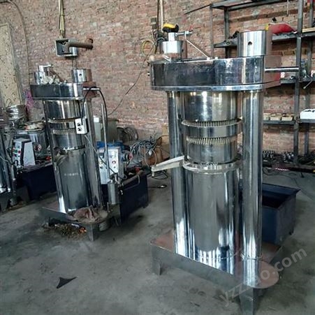 小型商用液压榨油机香油机 全自动不锈钢芝麻花生油机