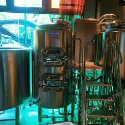 300升小型精酿啤酒设备 酒吧自酿啤酒设备 史密力维啤酒设备厂家