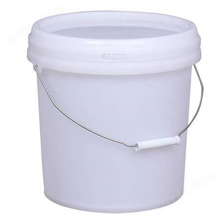 pp塑料桶带盖涂料油漆密封桶防冻液桶10L消毒桶透明塑料圆桶