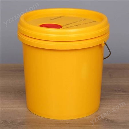pp塑料桶带盖涂料油漆密封桶防冻液桶10L消毒桶透明塑料圆桶