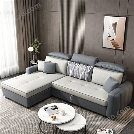 沙发床两用折叠客厅多功能伸缩抽拉小户型可以当床网红款双人