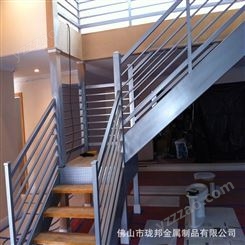 厂家定制楼梯扶手别墅室内楼梯铁艺楼梯扶手楼梯护栏