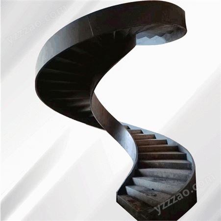 复式别墅楼梯家用商用 钢结构旋转S型楼梯 根据尺寸定 做