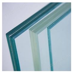 优质供应商场双层钢化夹胶玻璃双层钢化夹胶玻璃定制华诺8+1.14pvb+8钢化夹胶玻璃