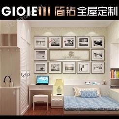 广州简钻-榻榻米定制-简欧-现代家具-整体卧室柜-多功能塌塌米床-衣柜一体