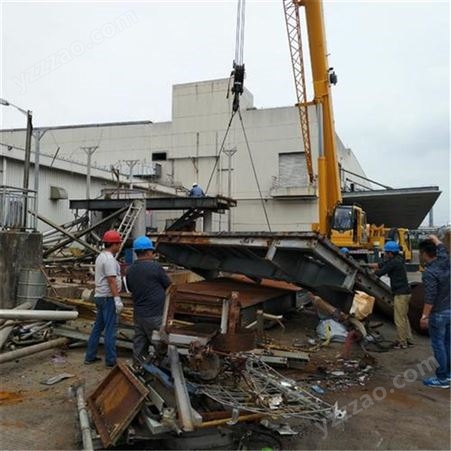 泰州活动板房拆除回收 二手工厂拆除设备回收收购报废机器君涛实力拆除旧工厂