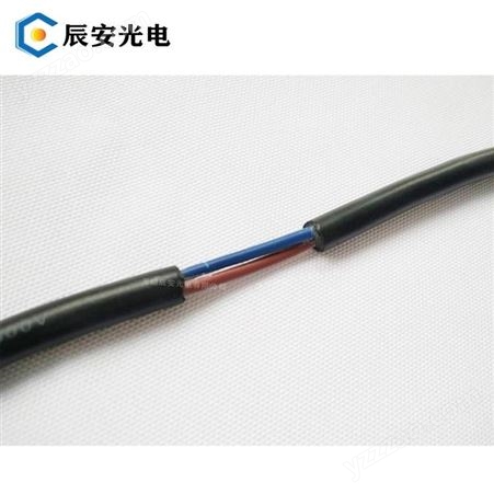 辰安厂家批发国标RVV护套线 2芯纯铜信号电源电缆线 rvv2*1.0平方